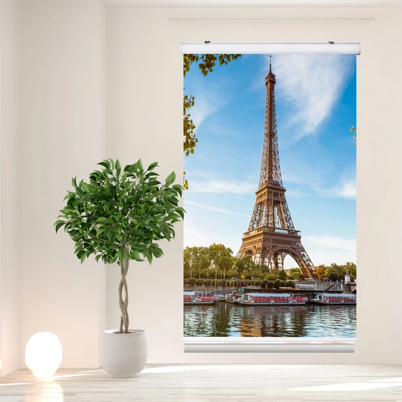 پرده شید زیو کد LS005 سایز 200 × 130 سانتی‌ متر