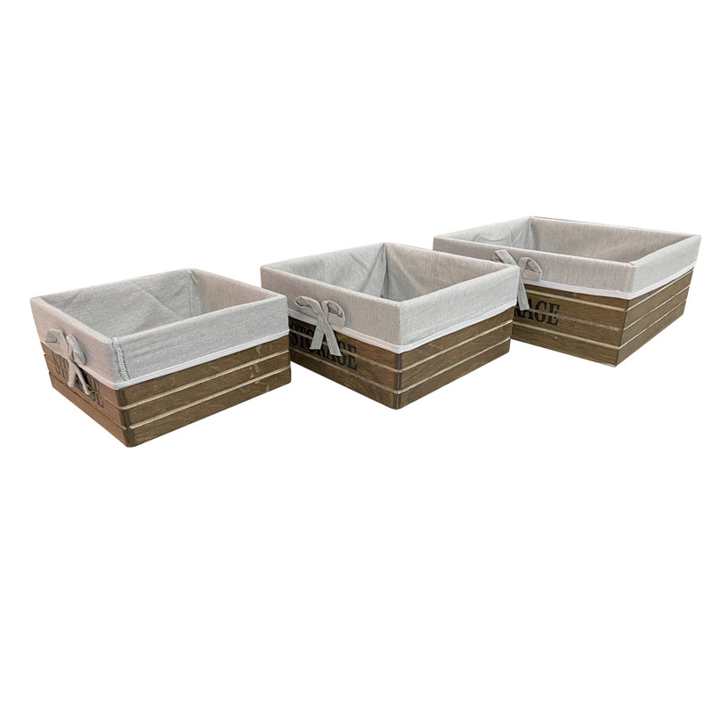 باکس نظم دهنده مدل STORAGE-WD-SQR مجموعه 3 عددی