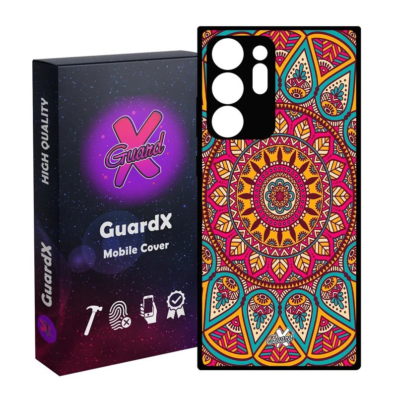 کاور گارد ایکس طرح Mandala مدل Glass10131 مناسب برای گوشی موبایل سامسونگ Galaxy Note 20 Ultra