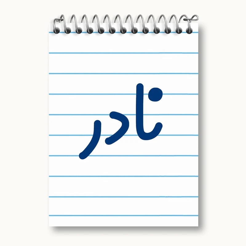 دفتر یادداشت 50 برگ خندالو مدل نادر کد 8275