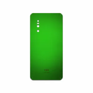 MAHOOT Metallic-Green Cover Sticker for VIVO X27
