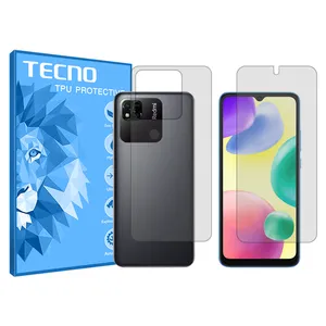 Tecno brand shockproof Hydrogel screen protector glass for Xiaomi Redmi 10A along with the back protector