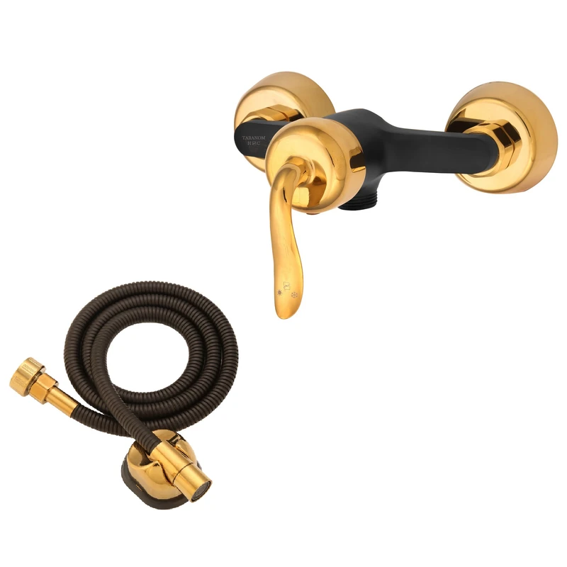 شیر سرویس بهداشتی ترنم مدل دیاموندMT به همراه شلنگ