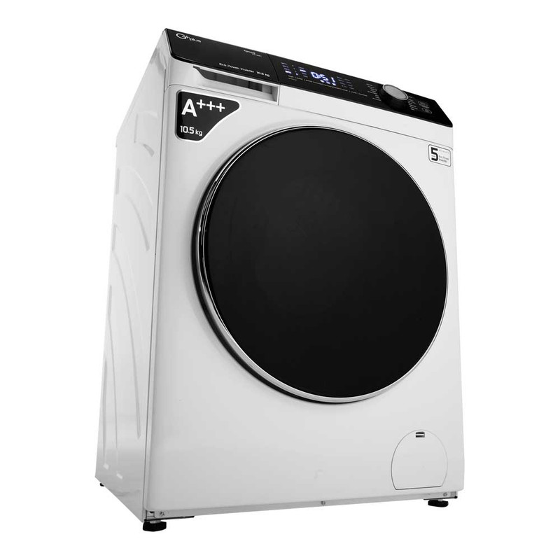 ماشین لباسشویی جی پلاس مدل GWM-K1058W ظرفیت 10.5 کیلوگرم