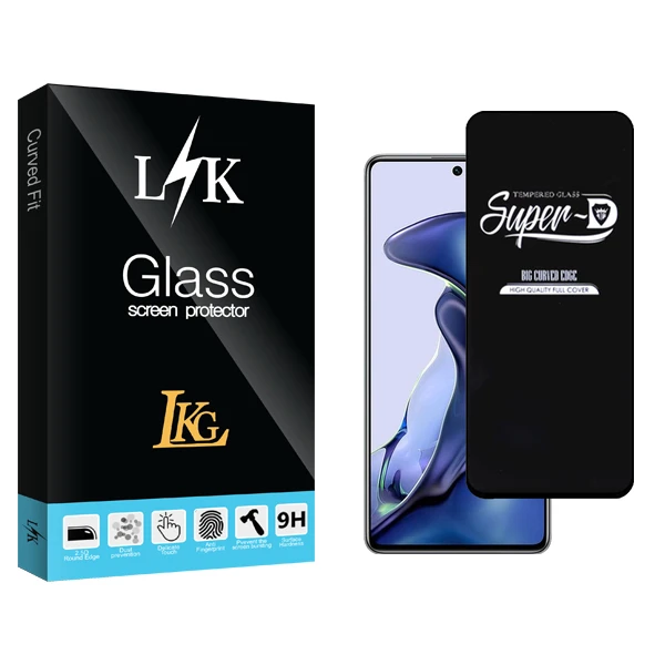 محافظ صفحه نمایش شیشه ای ال کا جی مدل LK Glass SuperD مناسب برای گوشی موبایل شیائومی 11T 5G 21081111RG