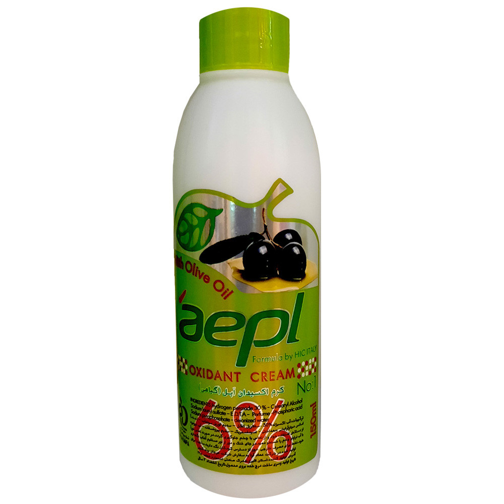 اکسیدان اپل مدل OLIVE OIL شش درصدی حجم 150 میلی لیتر اکسیدان اپل مدل OLIVE OIL شش درصدی حجم 150 میلی لیتر