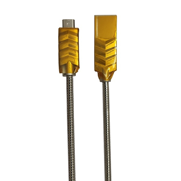 کابل تبدیل USB به microUSB اف سی کی مدل QM-02 طول 1 متر