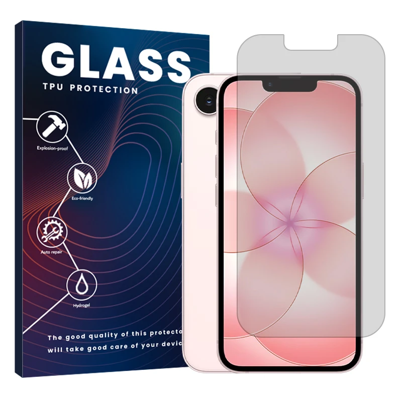 محافظ صفحه نمایش مات گلس مدل هیدروژلی مناسب برای گوشی موبایل اپل iPhone 17e