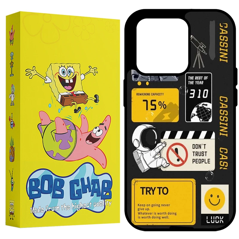 کاور باب قاب طرح فضانورد مدل BCP12PM مناسب برای گوشی موبایل اپل iPhone 12 Pro Max