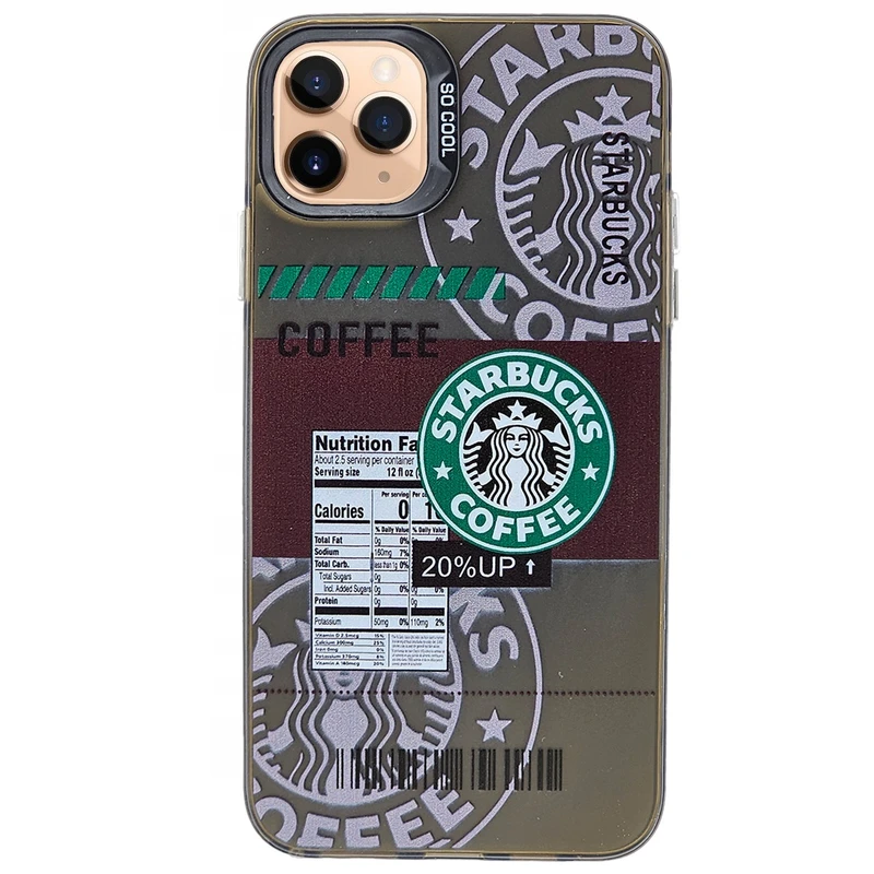 کاور طرح کافی tpu کد 1مناسب برای گوشی موبایل اپل Iphone 11promax
