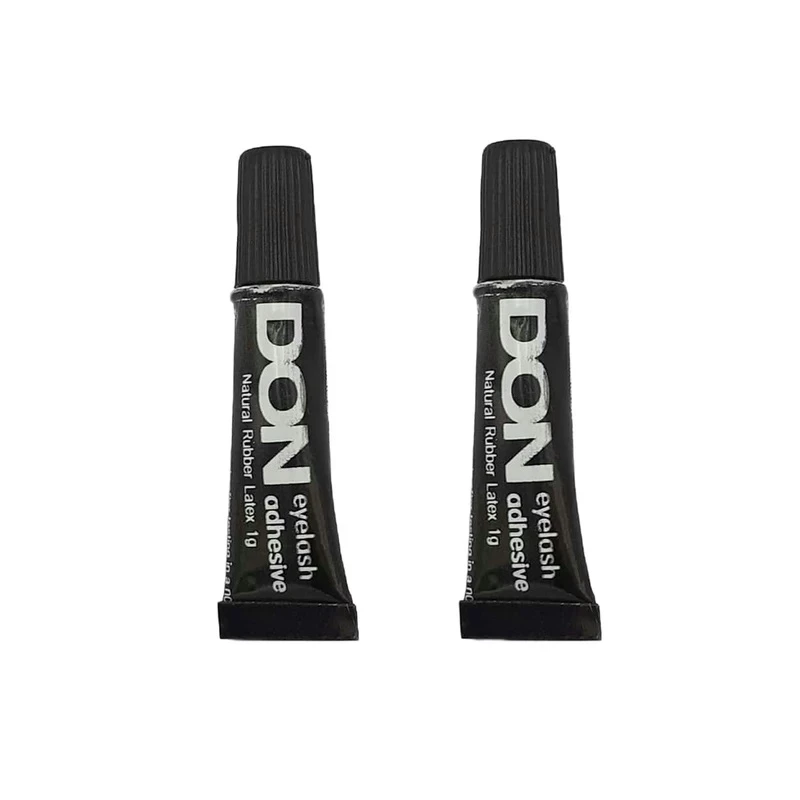 چسب مژه مصنوعی دان مدل 03 وزن 1 گرم مجموعه دو عددی