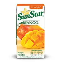 آبمیوه انبه سان استار حجم 0.2 لیتر