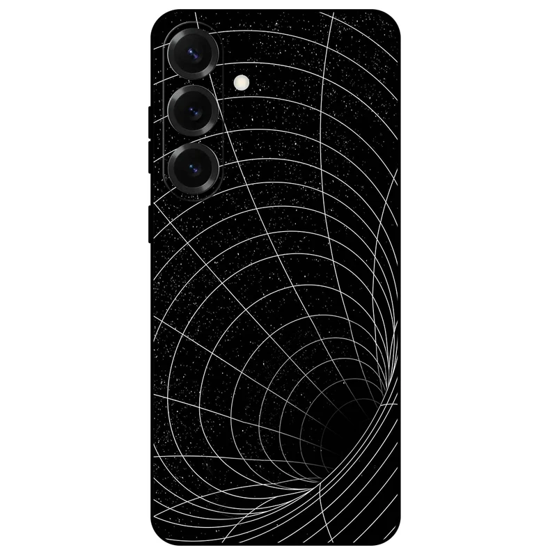 کاور مگافون طرح کرم چاله مدل 8108 مناسب برای گوشی موبایل سامسونگ Galaxy S25 Plus