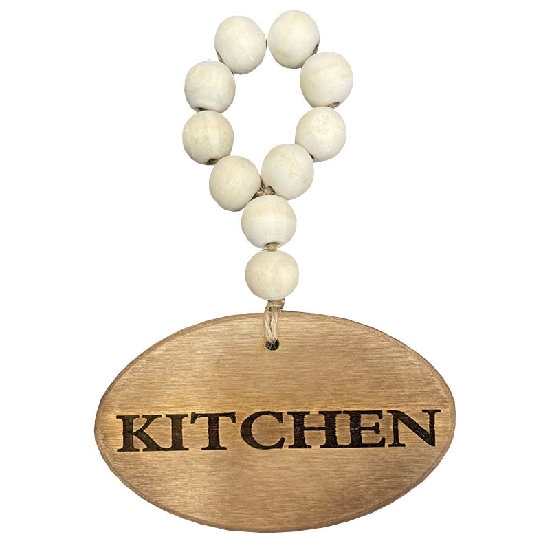 آویز تزیینی مدل آشپزخانه مهره طرح کیچن