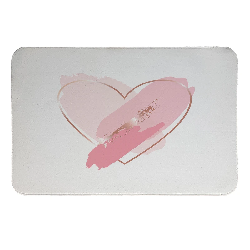 پادری طرح قلب کد 8586 سایز 80 × 50 سانتی متر