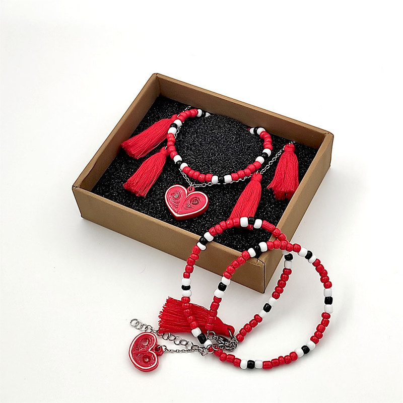 نیم ست زنانه مدل دست ساز عشق کد H015