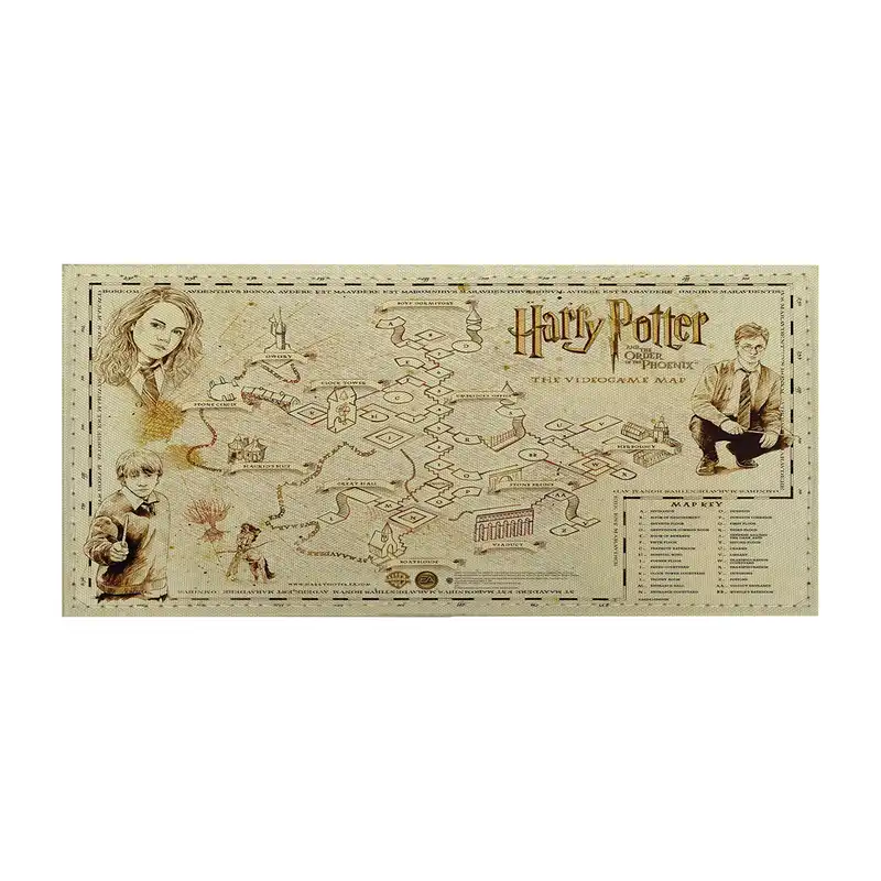 کیف پول طرح نقشه هری پاتر مدل kp353