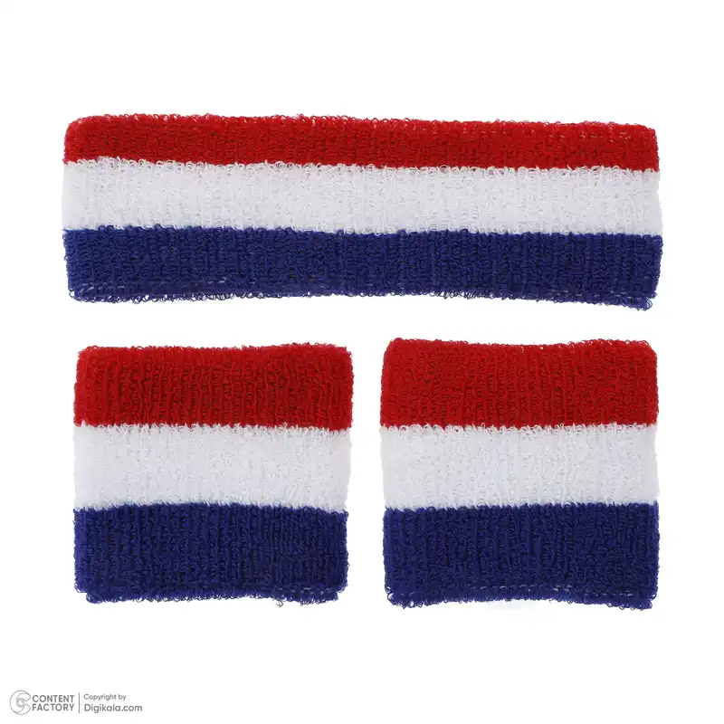 ست هدبند و مچ بند ورزشی مدل AZ-02 بسته 3 عددی