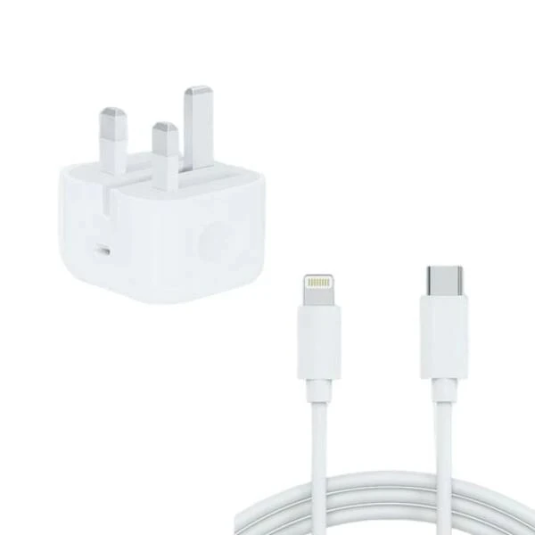 شارژر دیواری 20 وات مدل A2344 به همراه کابل لایتنینگ