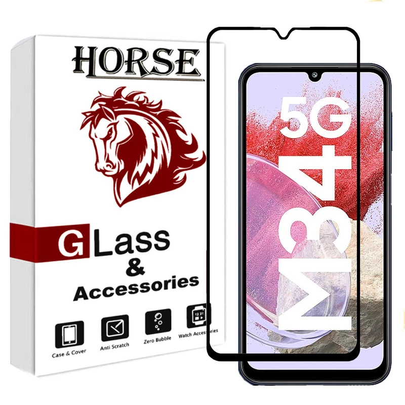 محافظ صفحه نمایش سرامیکی هورس مدل CERAMHORS مناسب برای گوشی موبایل سامسونگ Galaxy M34 5G