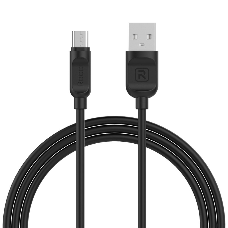 کابل تبدیل USB به MICROUSB رسی مدل RCM-P200 طول 2 متر