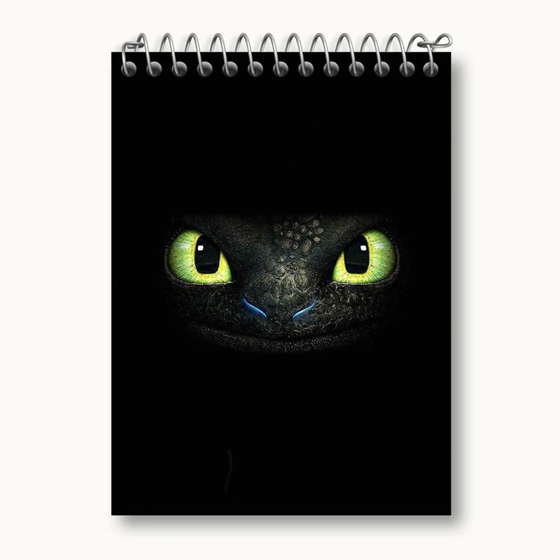 دفتر یادداشت 50 برگ خندالو مدل اژدها سواران DreamWorks Dragons کد 13756