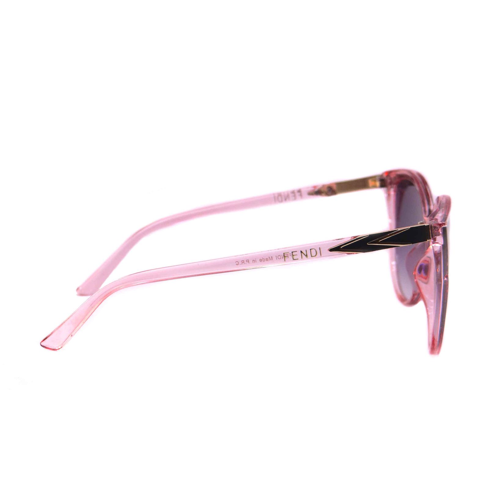 عینک آفتابی زنانه  مدل 9908 رنگ صورتی -  - 3