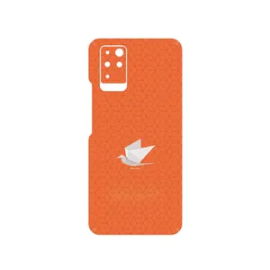 MAHOOT Minimalist origami bird Cover Sticker for Infinix Note 10