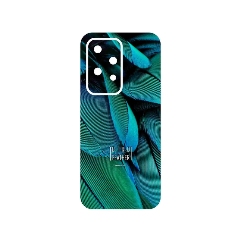 برچسب پوششی ماهوت مدل Green Feather مناسب برای گوشی موبایل آنر 200 Lite