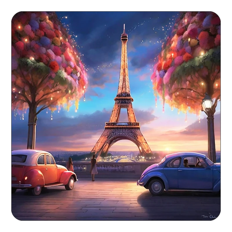 مگنت کاکتی طرح پاریس Paris مدل mp56407