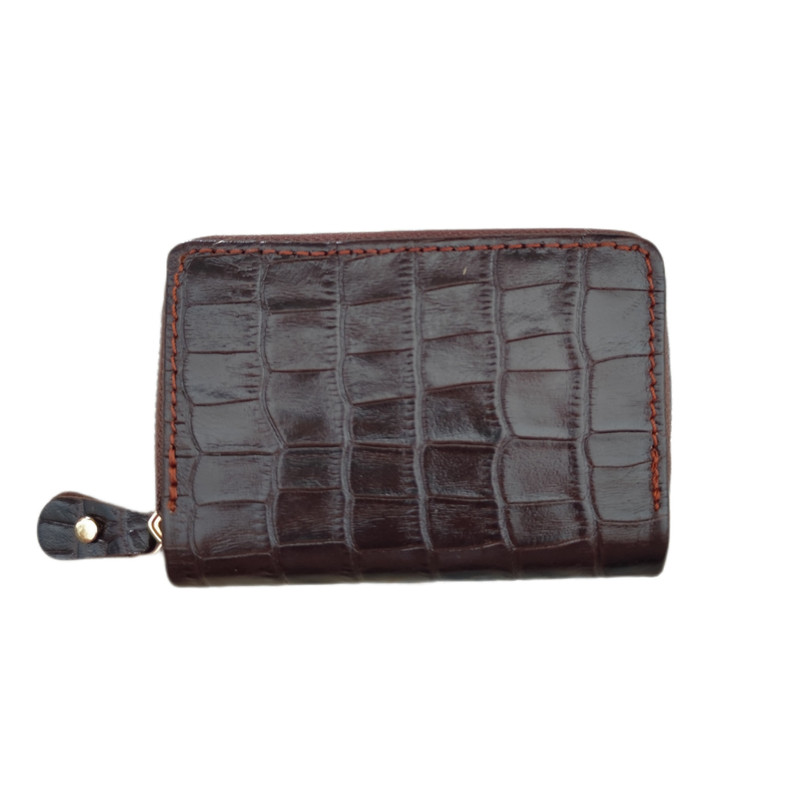 جاکارتی مدل چرم طبیعی طرح کروکودیل Sch-cr1