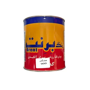 رنگ روغنی مشکی براق برنت مدل 900 حجم 250 میلی لیتر
