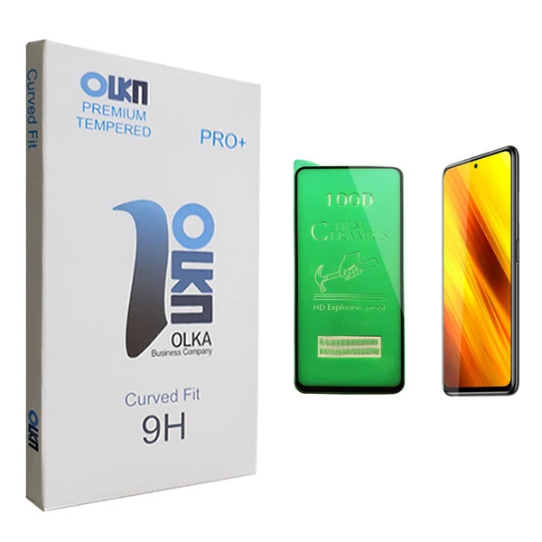 محافظ صفحه نمایش سرامیکی الکا مدل +PRO مناسب برای گوشی موبایل شیائومی Poco X3