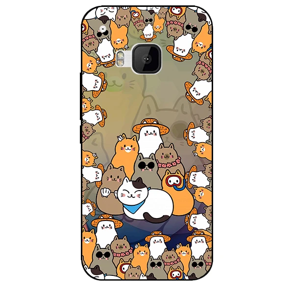 کاور مگافون طرح گربه مدل 7717 مناسب برای گوشی موبایل اچ تی سی One M9