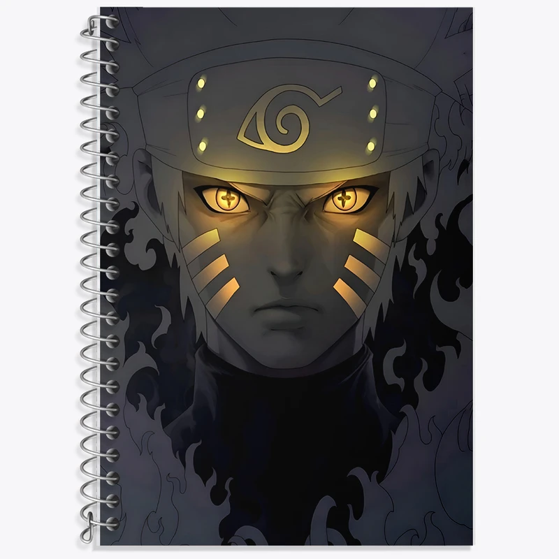 دفتر لغت 50 برگ خندالو طرح انیمه ناروتو (Naruto) کد F6794