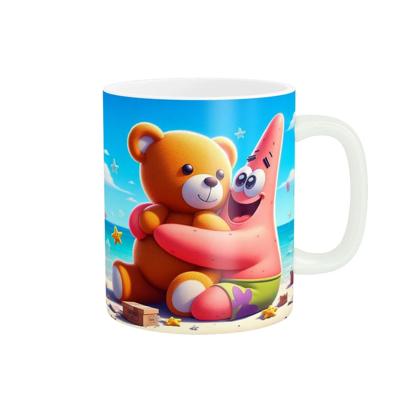 ماگ پادآفرین مدل باب اسفنجی  کد 940