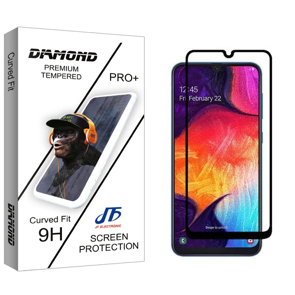 محافظ صفحه نمایش جی اف مدل Diamond مناسب برای گوشی موبایل سامسونگ Galaxy A50