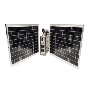 سیستم روشنایی و پاوربانک خورشیدی مدل w25*2 ظرفیت 300 وات