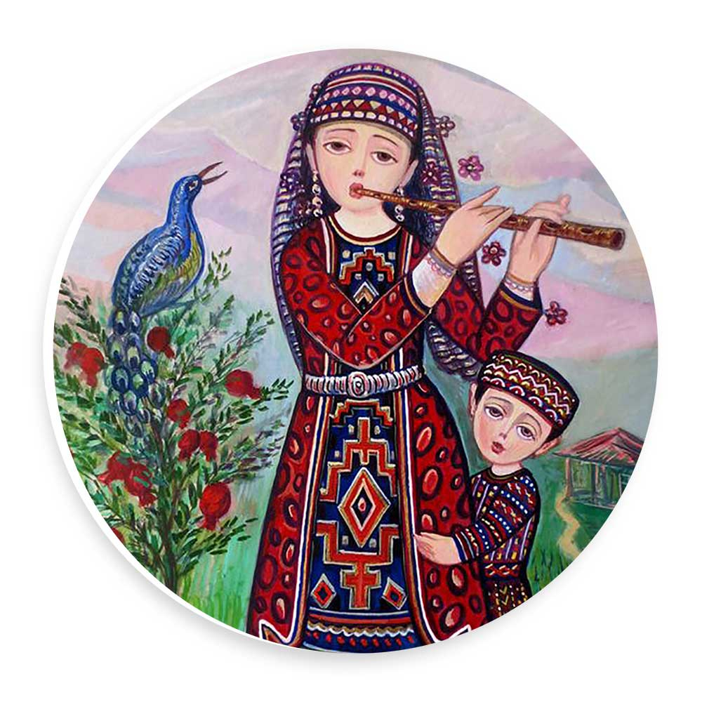 دیوارکوب طرح مادر و کودک مدل wtb157