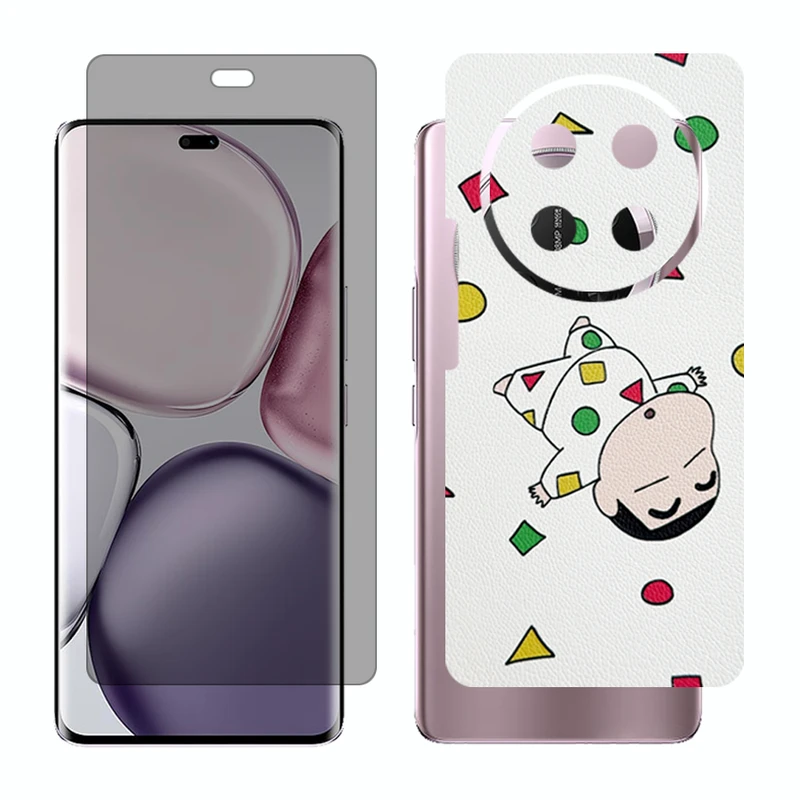 محافظ صفحه نمایش حریم شخصی گلس مدل Together مناسب برای گوشی موبایل آنر X9c به همراه برچسب پوششی