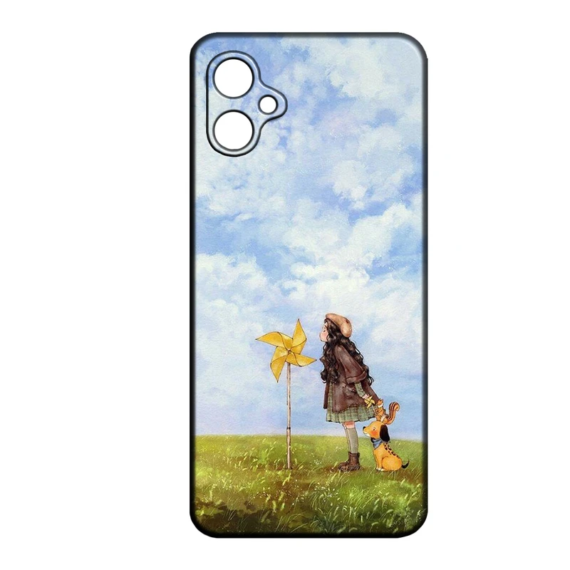 کاور طرح دخترانه کد 289 مناسب برای گوشی موبایل سامسونگ Galaxy A06