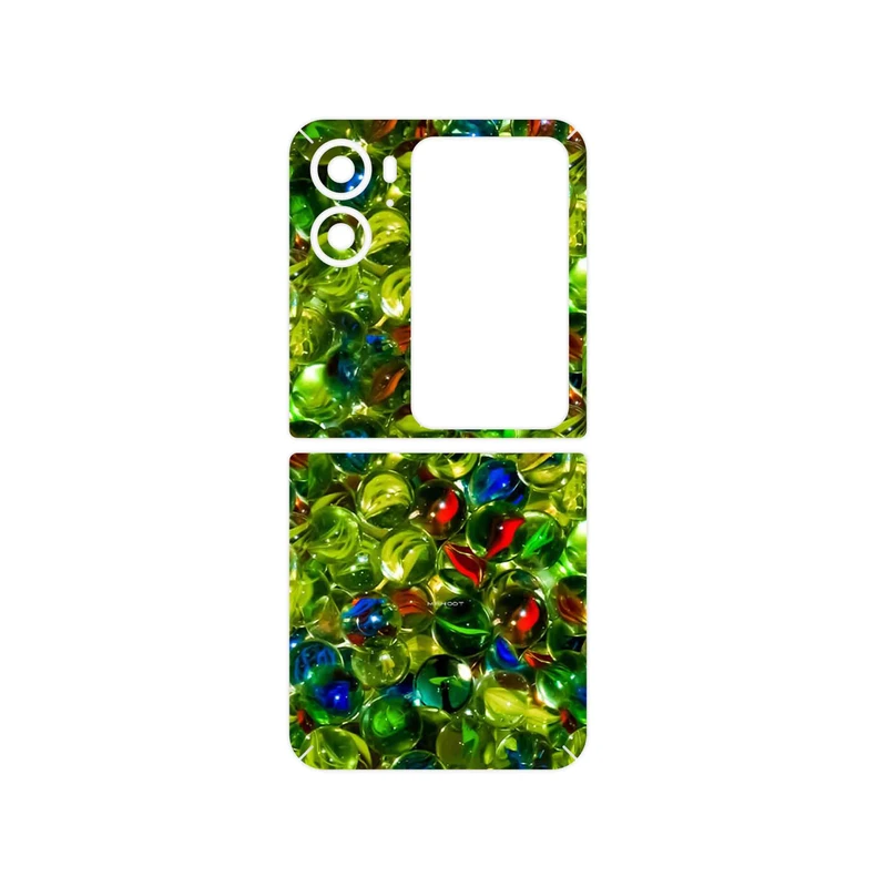 برچسب پوششی ماهوت مدل Marble Nostalgia مناسب برای گوشی موبایل اپو Find N2 Flip
