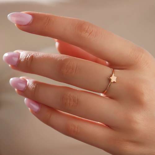 انگشتر طلا 18 عیار زنانه مایا ماهک مدل MR1207