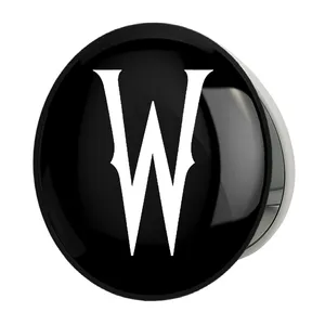 آینه جیبی خندالو طرح سریال ونزدی Wednesday مدل تاشو کد 25274 