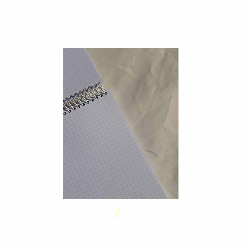 دفتر شطرنجی 100برگ طرح آناتومی چشم