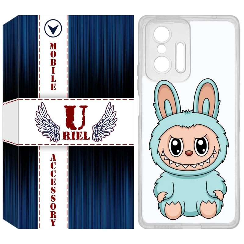 کاور یوریل مدل Clear کد 144 طرح لبوبو مناسب برای گوشی موبایل شیائومی 11T / 11T Pro