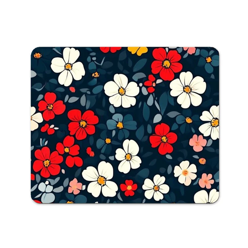 ماوس پد پاد آفرین طرح گل کد 553 سایز 19*24 سانتی متر