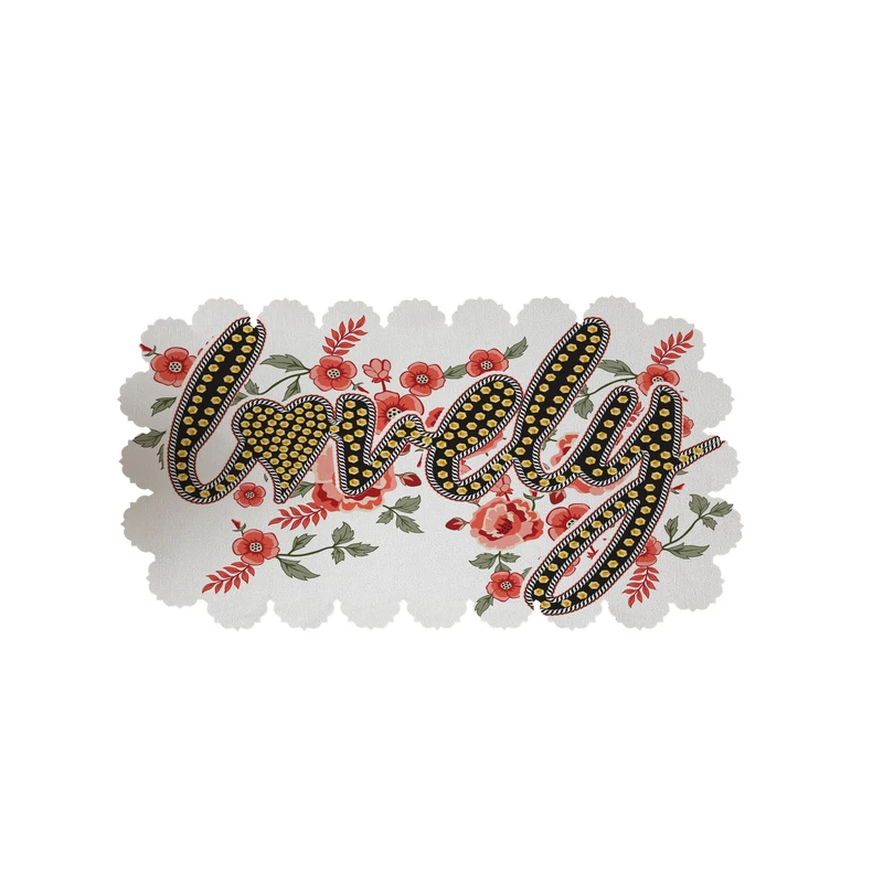  رومیزی طرح love کد 6165R