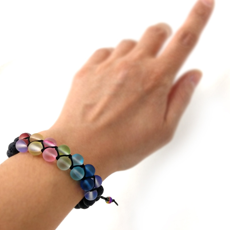 دستبند زنانه مدل هفت چاکرا