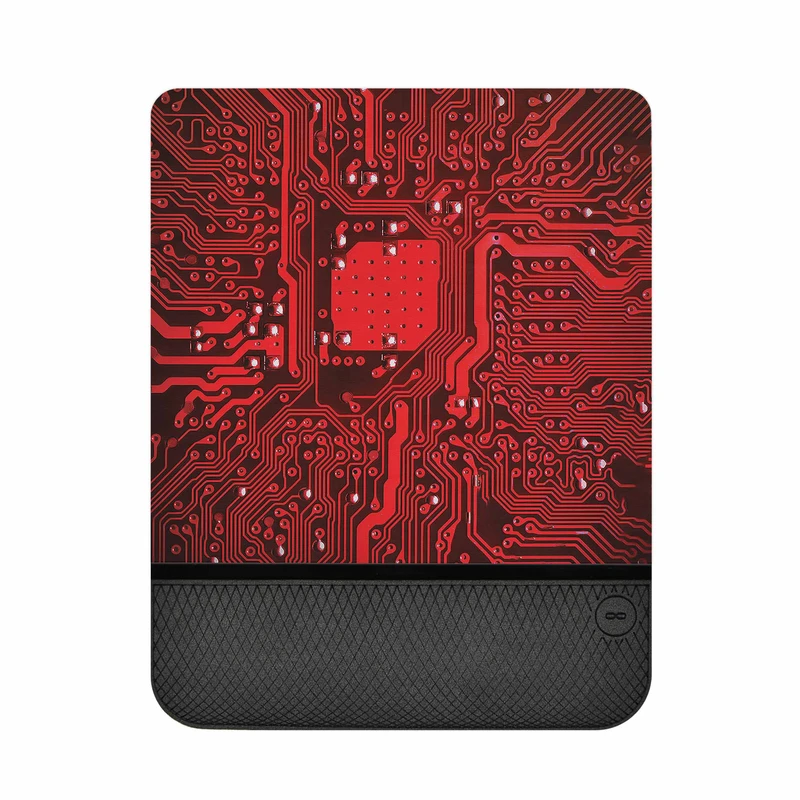 ماوس پد ماهوت مدل SML- Red-Printed-Circuit-Board